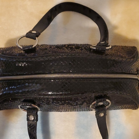 💥VINTAGE BEBE Black Sequin Bag! - Picture 4 of 5